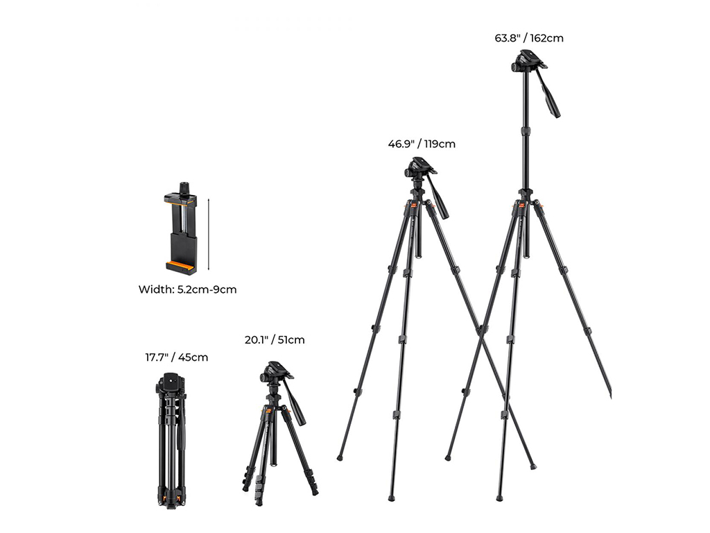K&F Concept K234A0 Tripod (KF09.115)