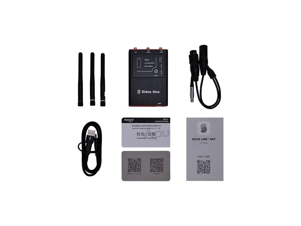 Aputure Sidus One Kablosuz DMX Verici/Alıcı