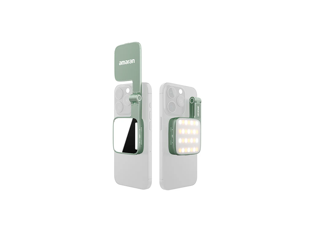 Aputure Amaran Go MagSafe Mobil LED Işık (Yeşil)