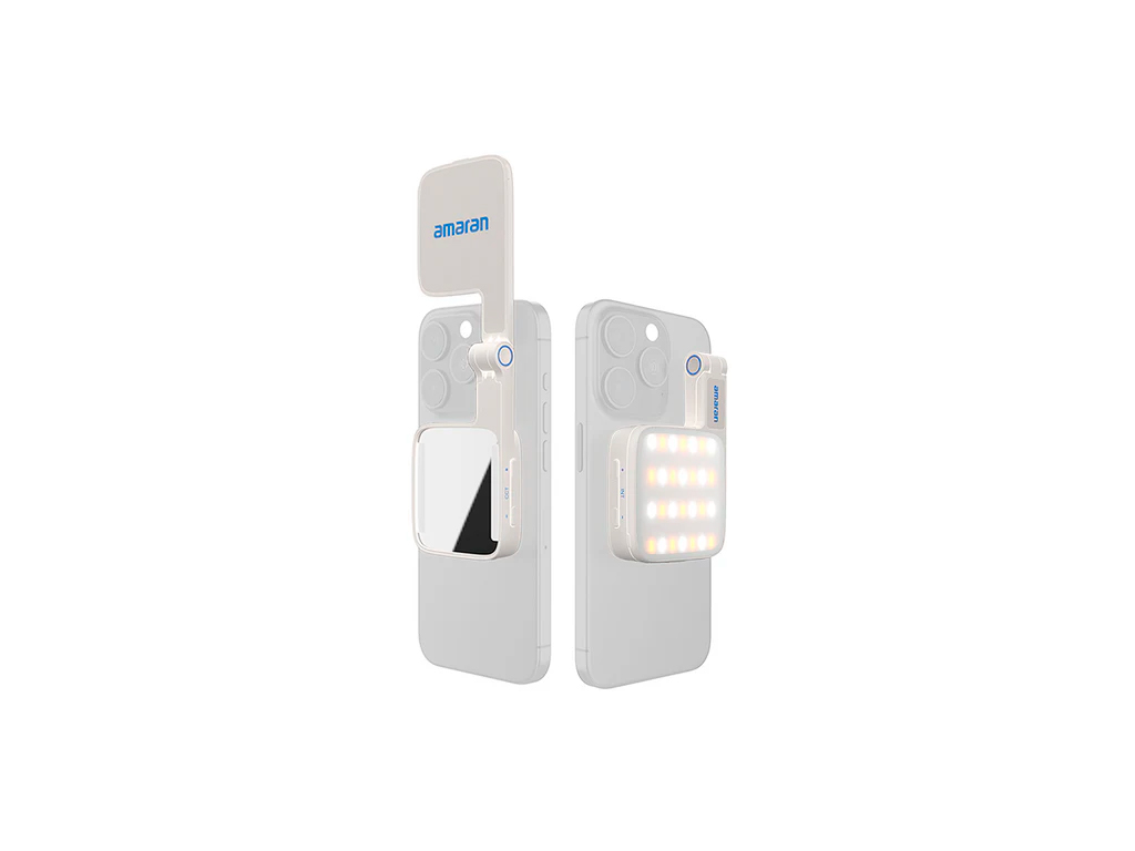 Aputure Amaran Go MagSafe Mobil LED Işık (Beyaz)