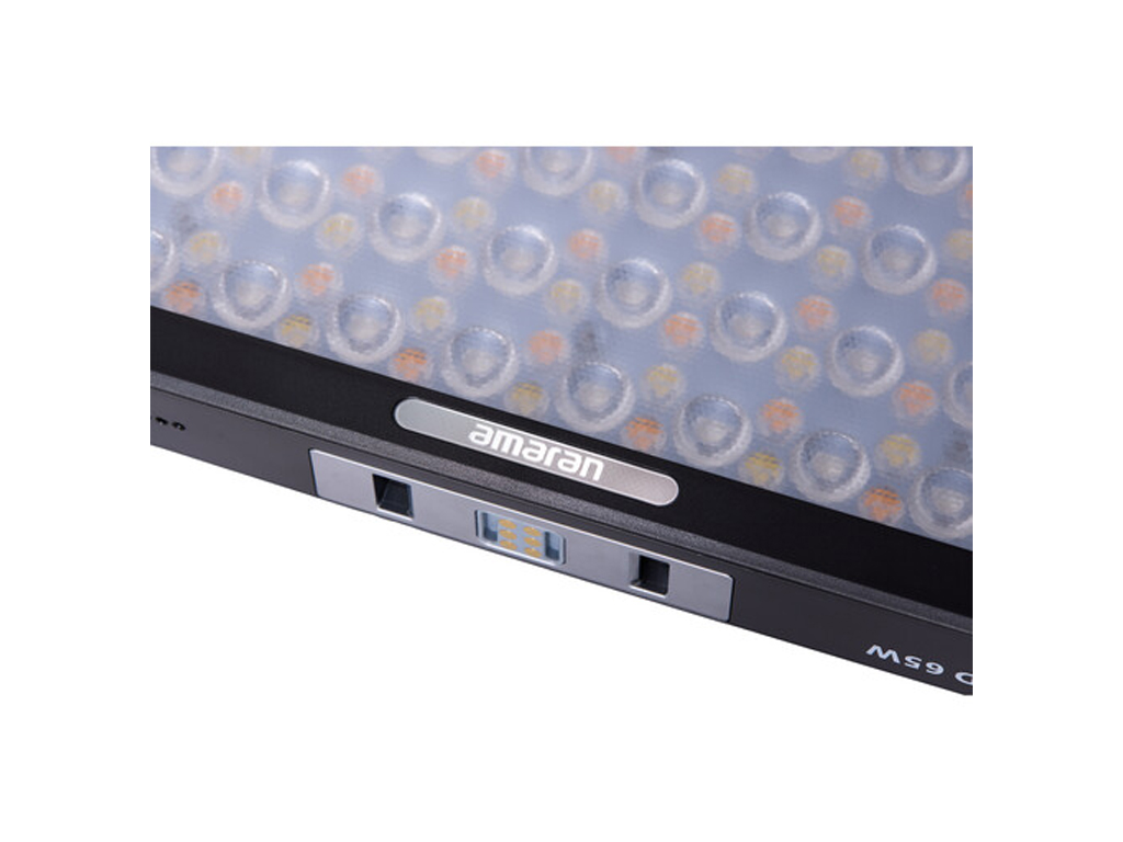Aputure Amaran Pano 60c 60W RGB Panel LED Işık (Siyah)