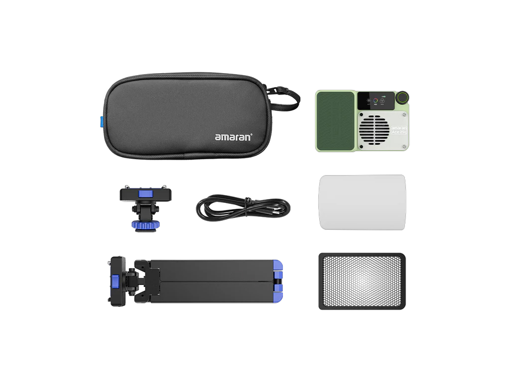 Aputure Amaran Ace 25c RGB LED Işık Kiti (Yeşil)