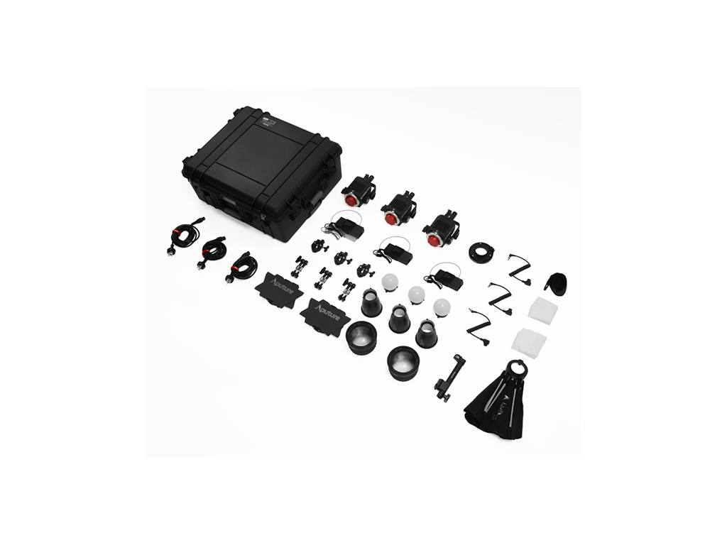 Aputure Storm 80c 3'lü LED Işık Kiti