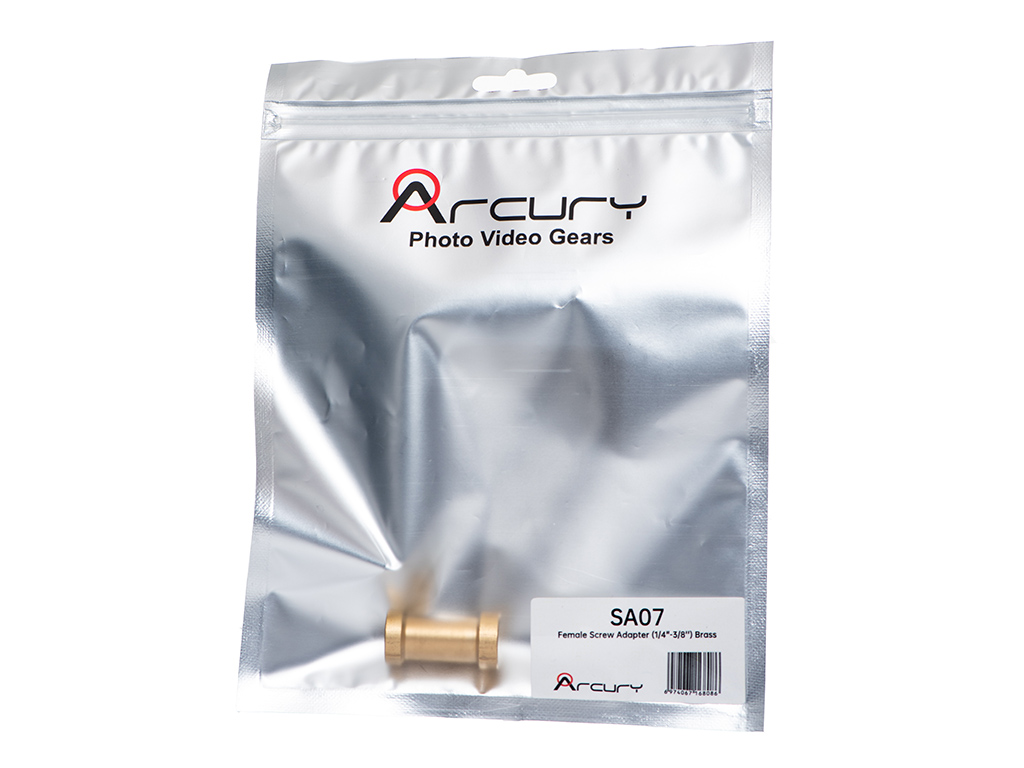 Arcury 1/4"-3/8" Brass Screw Adapter (SA-07)