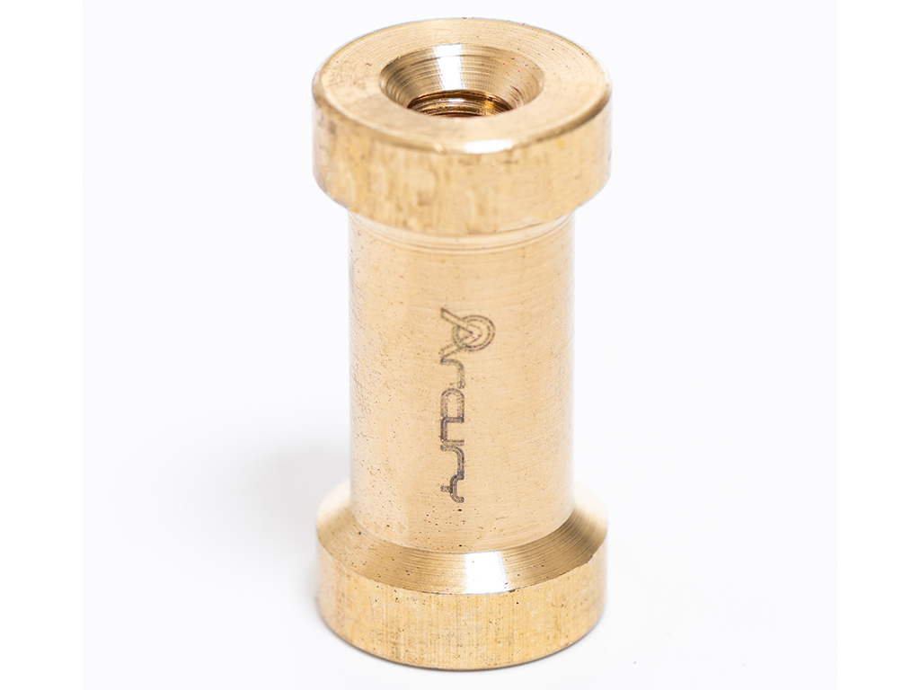 Arcury 1/4"-3/8" Brass Screw Adapter (SA-07)