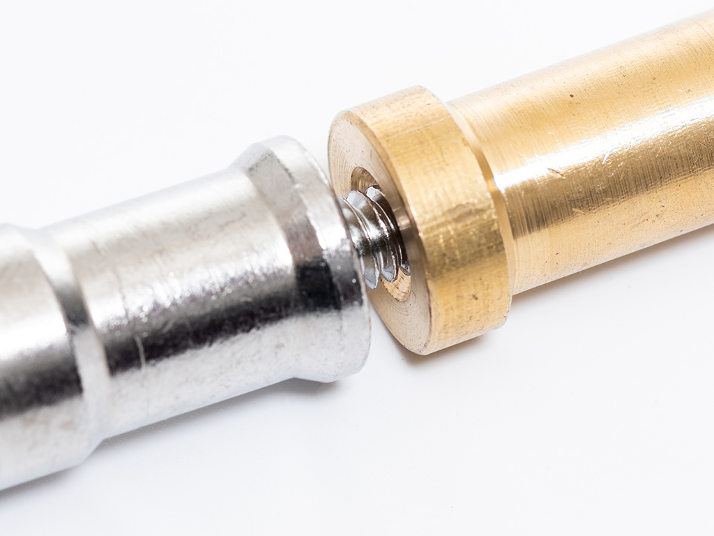 Arcury 1/4"-3/8" Brass Screw Adapter (SA-07)