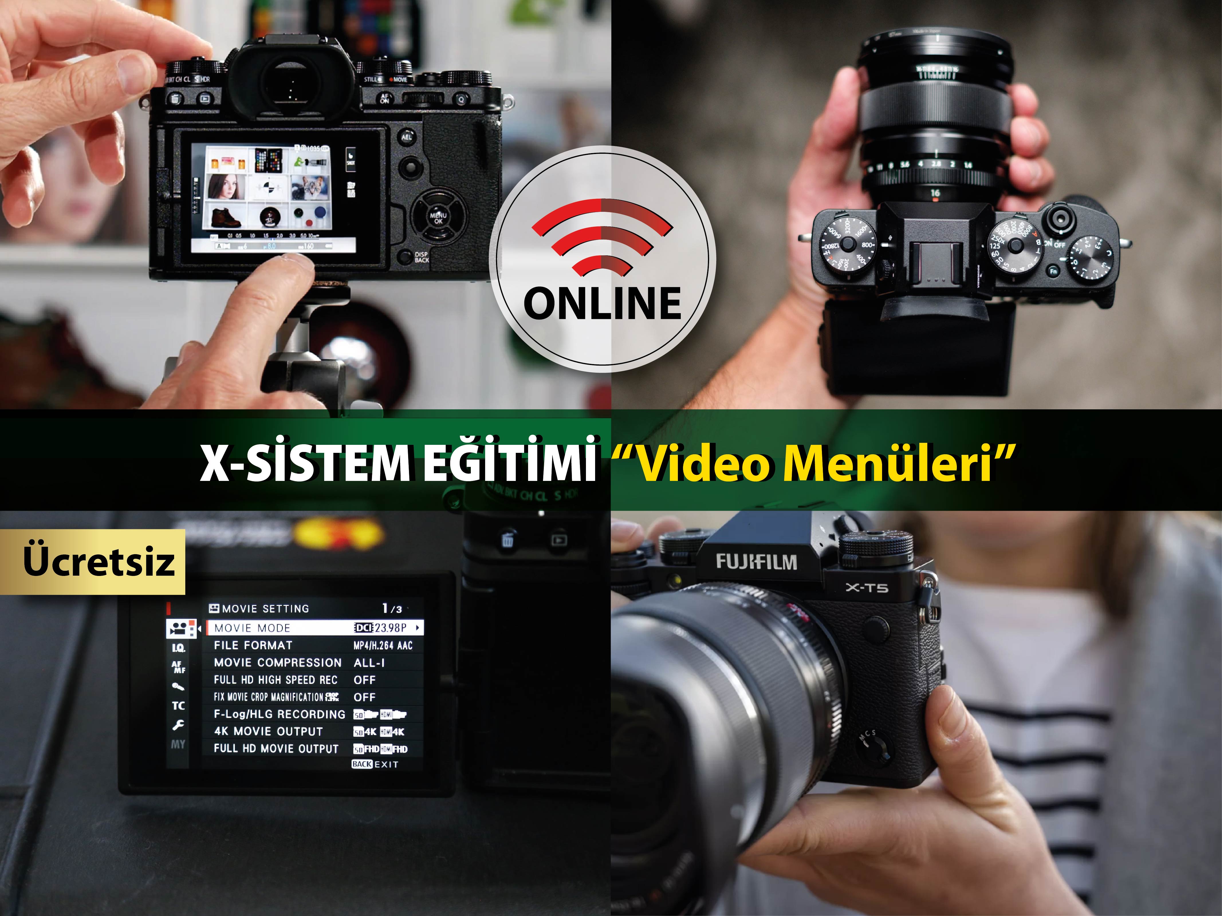 Fujifilm Fujifilm X Sistem Video Menüleri Eğitimi (Online) Bu eğitimin kontenjanı 140 kişidir. Şu an 111 kişilik yer kalmıştır.