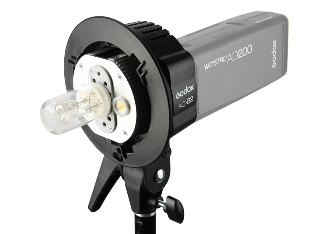 Godox AD-B2 AD200 Çift Kafa Tutucu