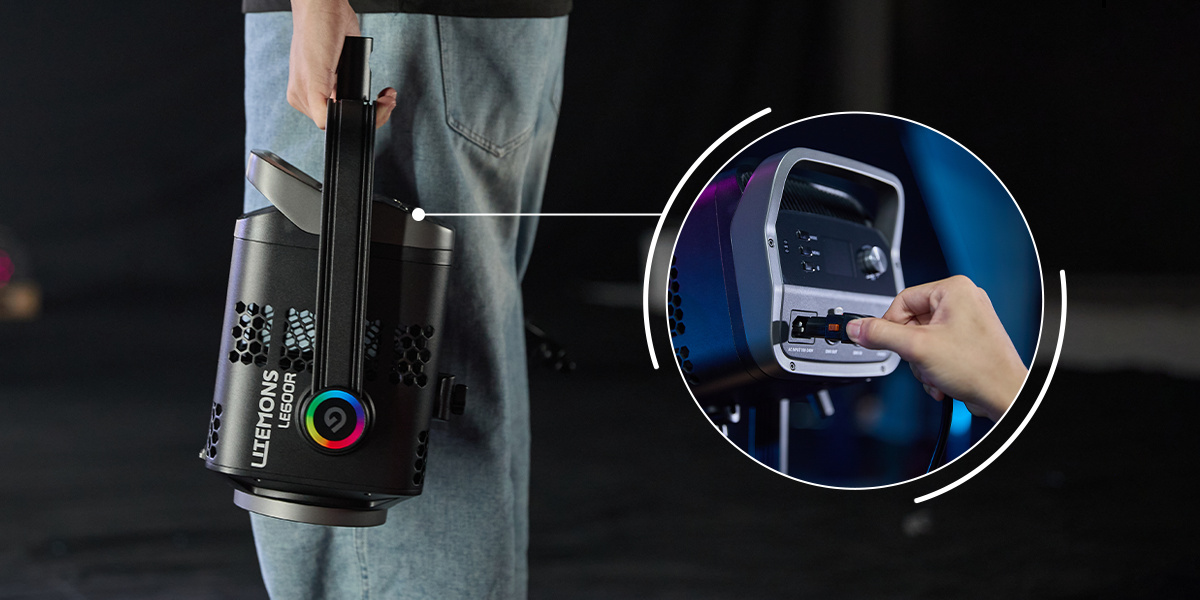 Godox LE RGB serisi dahili g&uuml;&ccedil; sistemi