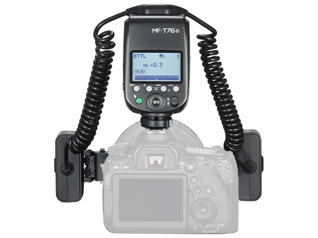 Godox MF-T76C Makro Twin Flaş (Canon İçin)