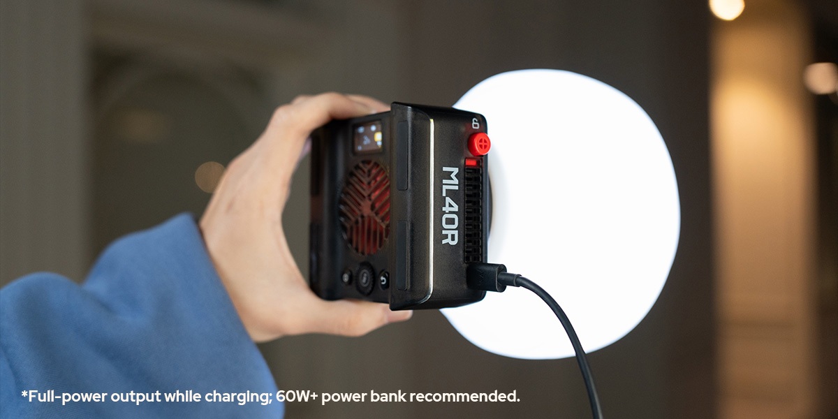 Godox ML40R kompakt tasarım