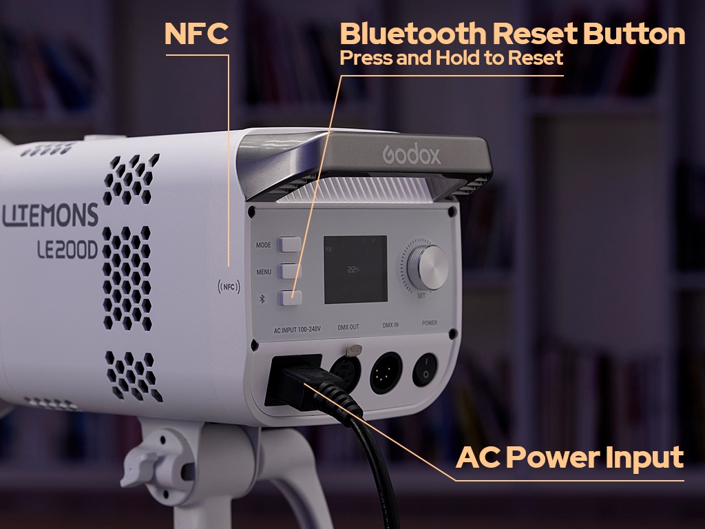 Godox LE200D NFC hızlı eşleştirme