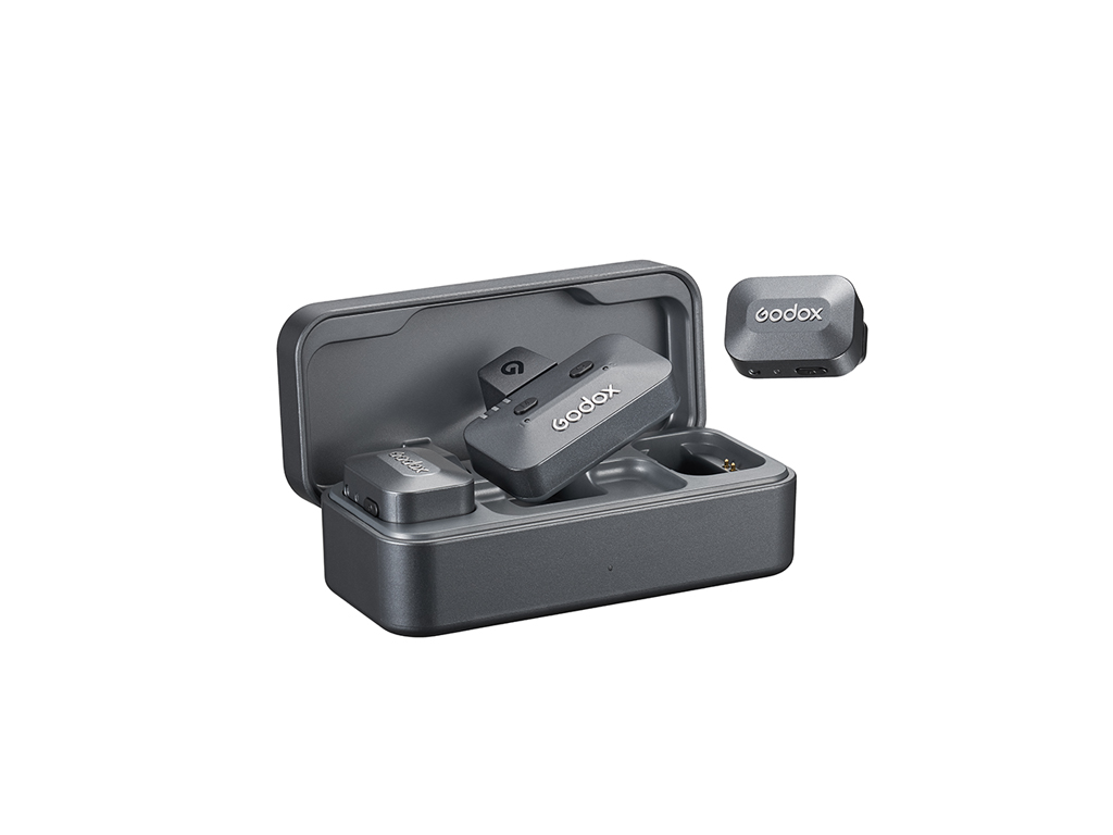 Godox Alink Kit 2 Çiftli Kablosuz Yaka Mikrofonu