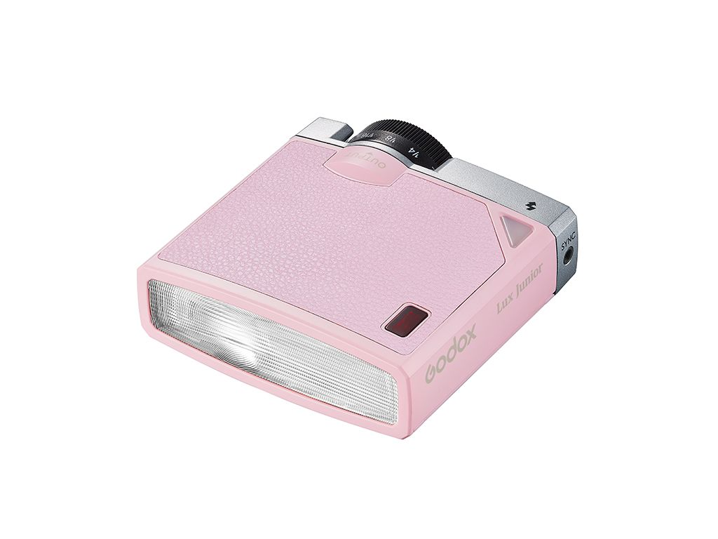 Godox Lux Junior Retro Kamera Flaşı (Pembe)