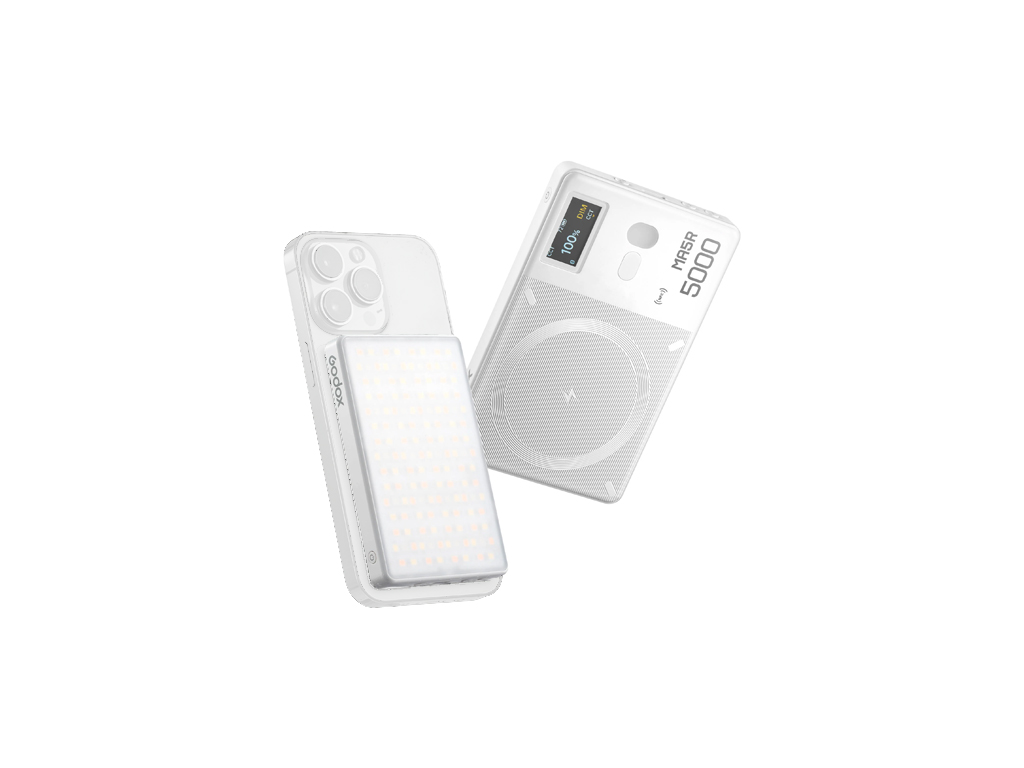 Godox MA5R RGB Magsafe Powerbank LED Işık (Beyaz)