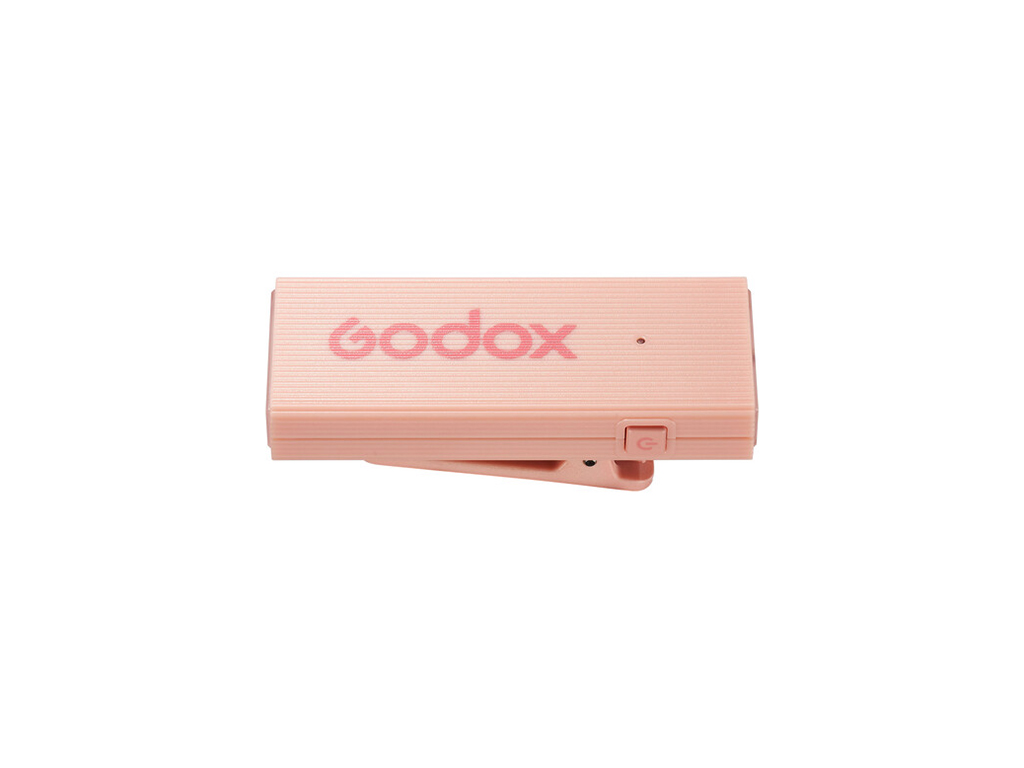 Godox MoveLink Mini Kablosuz Mikrofon Kit2 (Apple Uyumlu/Pembe)