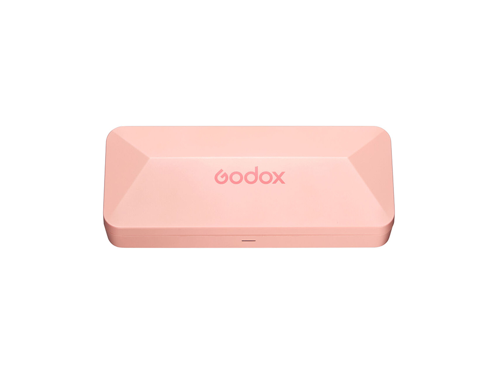 Godox MoveLink Mini Kablosuz Mikrofon Kit2 (Apple Uyumlu/Pembe)