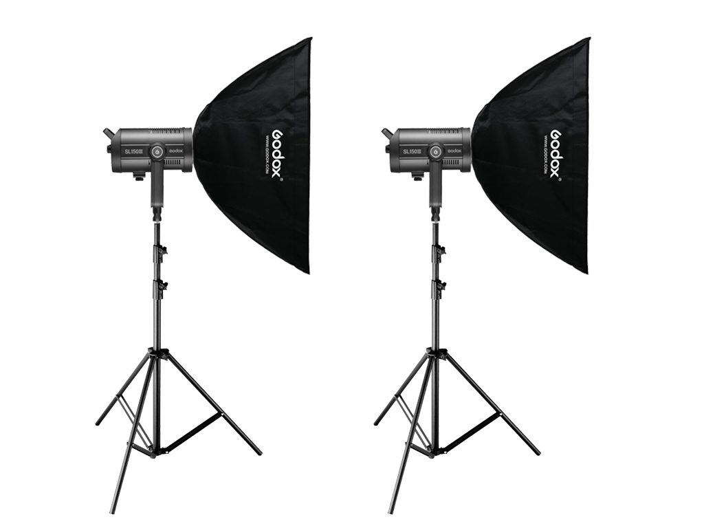 Godox SL150W III LED Video Işığı 2'li Kit