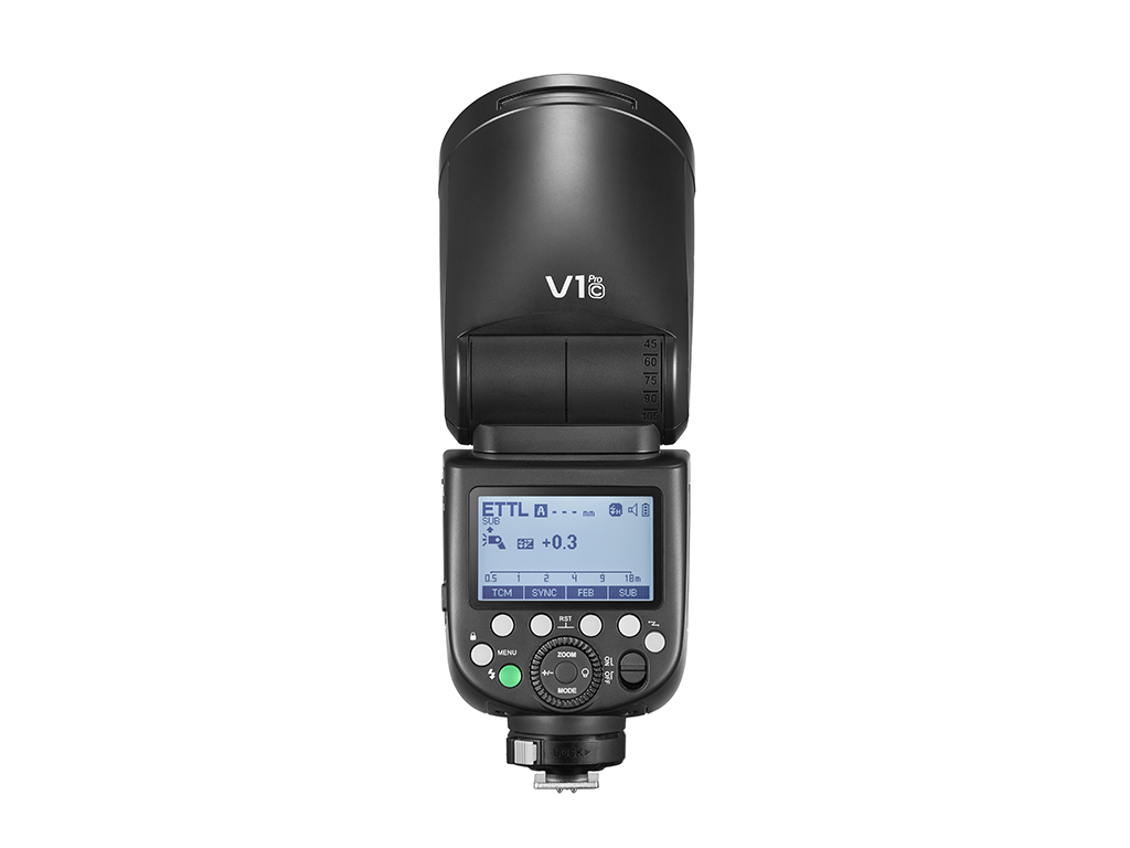 Godox V1Pro Canon Uyumlu Yuvarlak Kafa Flaş