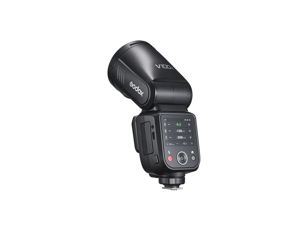 Godox V100 Fujifilm Uyumlu Yuvarlak Kafa Flaş