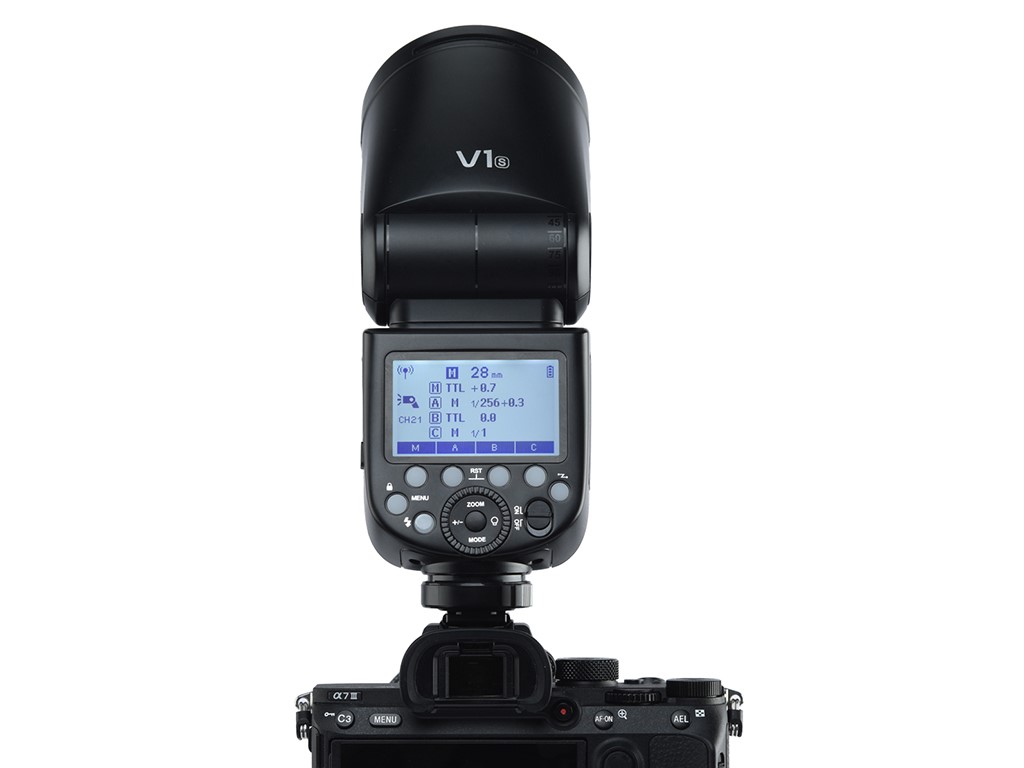 Godox V1 Sony Uyumlu Flaş (Yuvarlak Kafa)