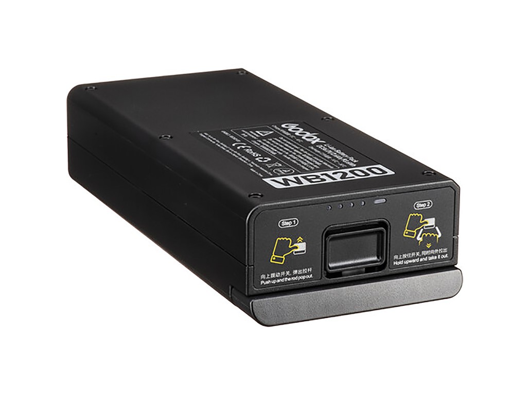 Godox WB1200 AD1200Pro İçin 2600mAh Batarya