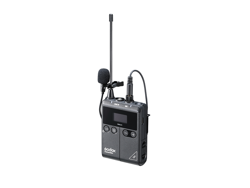 Godox WMicS1 UHF Kablosuz Mikrofon Sistemi