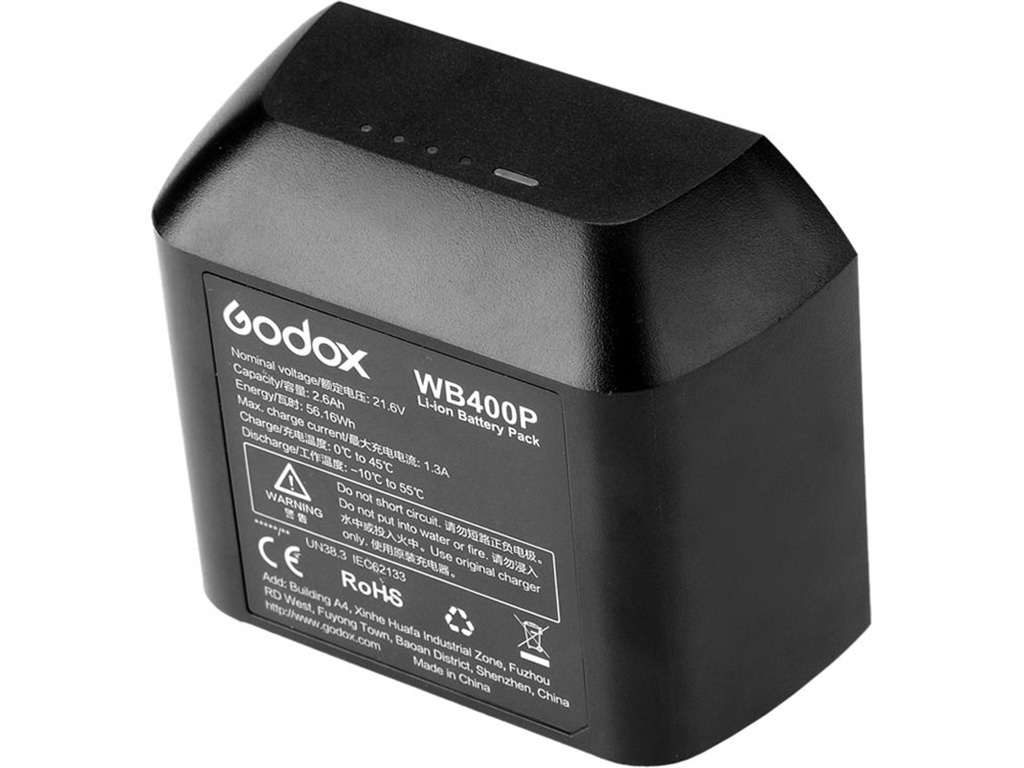 Godox WB400P AD400Pro İçin Li-on Batarya