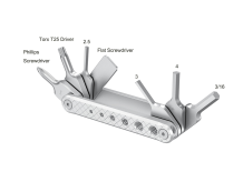 SmallRig 4681 Katlanır 7 in 1 Tornavida ve Allen Seti