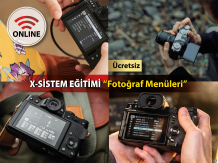 Fujifilm X Sistem Fotoğraf Menüleri Eğitimi (Online) - Hazar Çelik