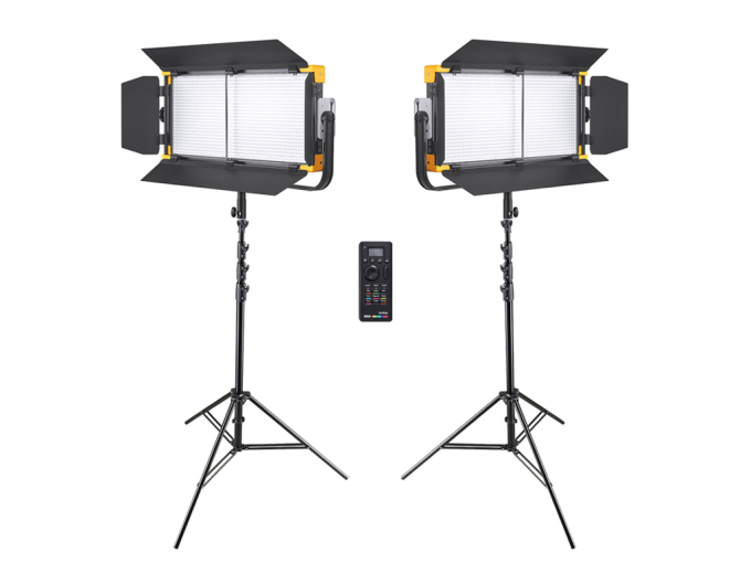 Godox LD150R 2'li RGB LED Panel Işık Kiti