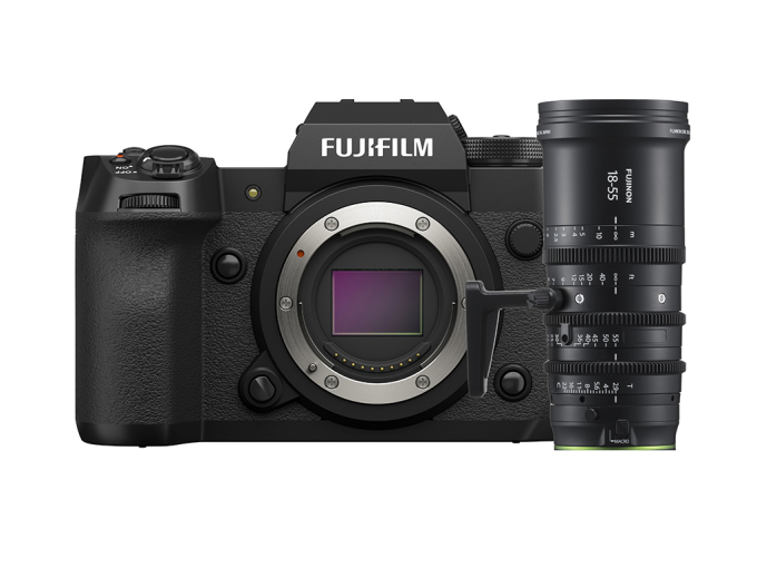 Fujifilm X-H2 Siyah + MKX18-55mmT2.9 Kit