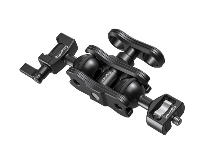 SmallRig 2071B Nato Bağlantılı Çift Başlıklı Magic Arm