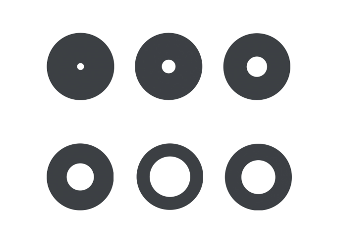 Godox GP-GS5 Gobo Set (MG1200Bi ile Uyumlu)