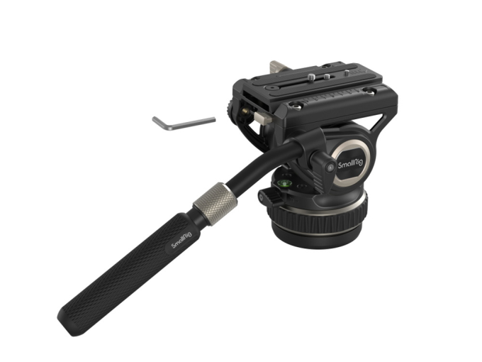 SmallRig 4165 DH-10 Su Terazili 10kg Taşıma Kapasiteli Video Başlığı 501PL Plate