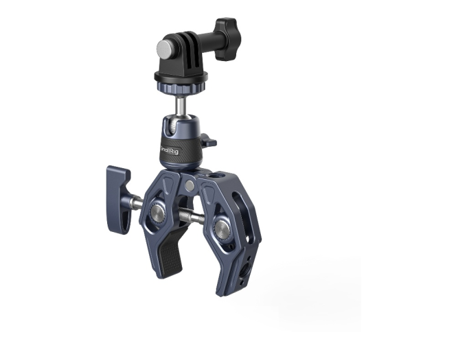 SmallRig 4102B 3.5kg Taşıma Kapasiteli Süper Clamp Aksiyon Kamera ile Uyumlu