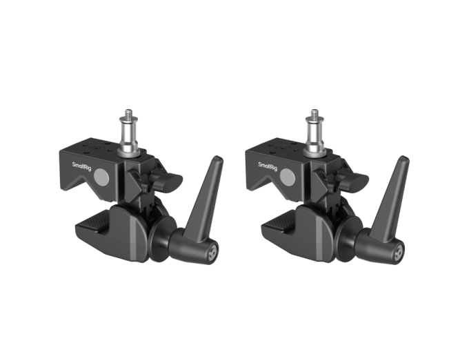 SmallRig 5318 Yengeç Şeklinde 15kg Taşıma Kapasiteli Super Clamp 2' li set