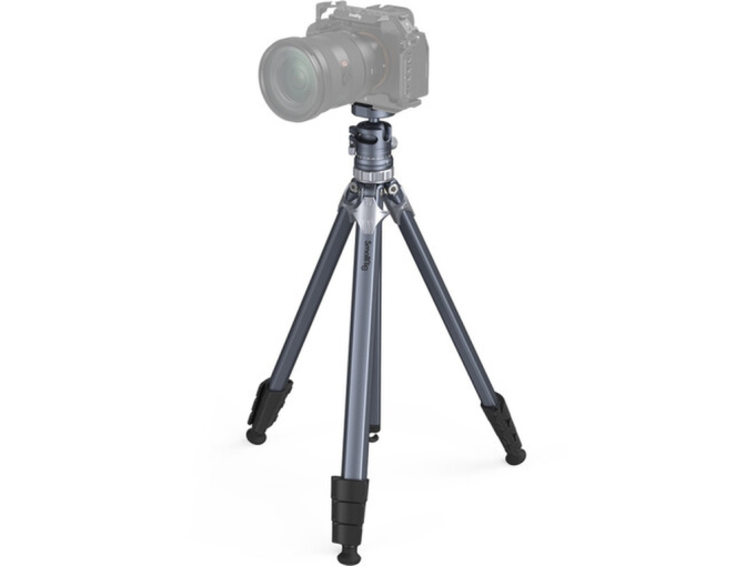 SmallRig 4222B AP-02 Alüminyum 8kg Taşıma Kapasiteli Seyahat Tripodu 159cm Maksimum Yükseklik
