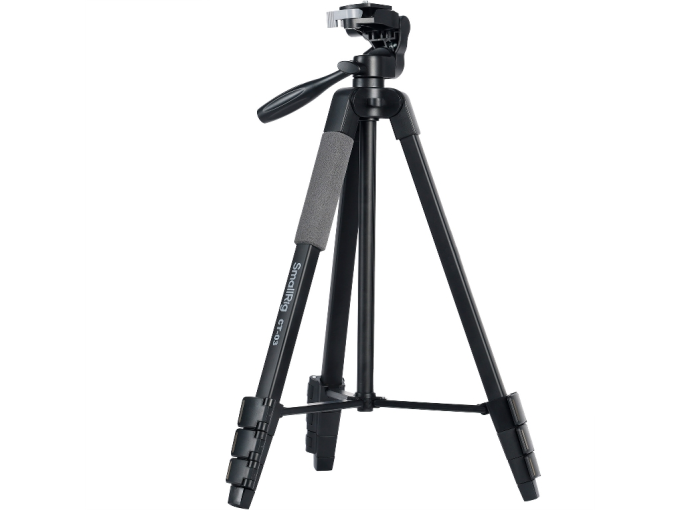 SmallRig 4687 CT-03 Alüminyum 4kg Taşıma Kapasiteli Video Tripodu  161cm Maksimum Uzunluk