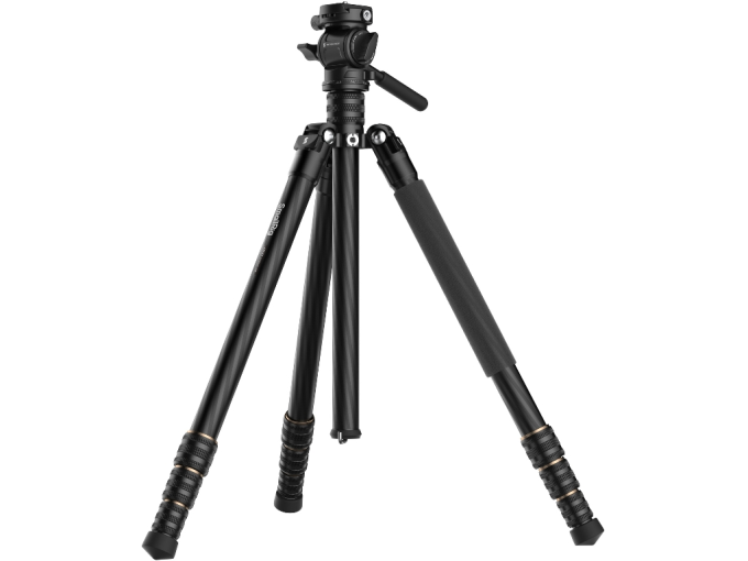 SmallRig 4937 CT150 Karbon Fiber 3kg Taşıma Kapasiteli Video Tripodu  157cm Maksimum Uzunluk
