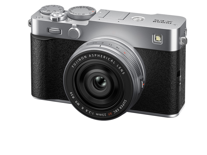 Fujifilm X-E5 Gümüş + XF23mmF2.8 R WR Kit
