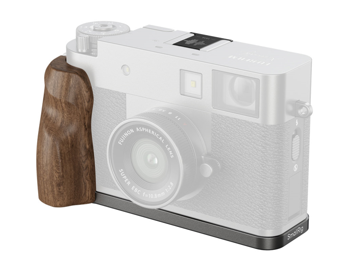 SmallRig 5394 Fujifilm X-Half Uyumlu Gri Ahşap L Braket  Cold Shoe Kapağı Dahil