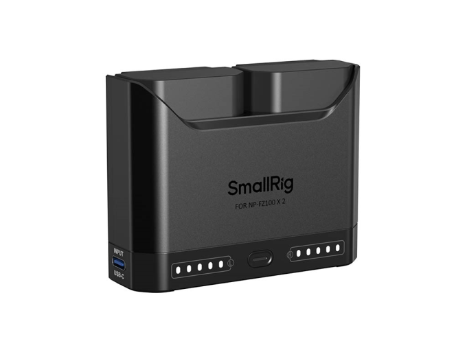 SmallRig 5483 Sony NP-FZ100 Turbo Hızlı 2 Batarya + Şarj Kiti 2 Batarya + Turbo Şarj Aleti