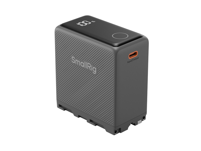 SmallRig 5729 Sony NP-F970 USB-C Uzun Ömürlü Kamera Bataryası 7500mAh