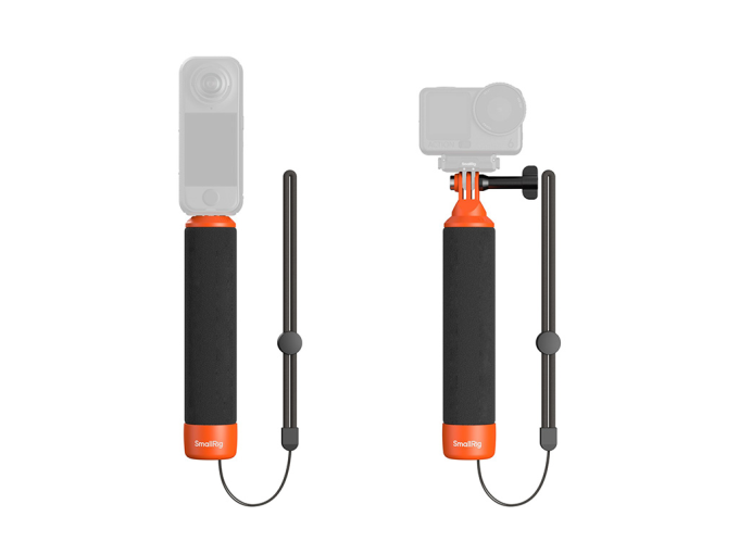SmallRig 6152 Aksiyon Kamera ile Uyumlu Suda Batmayan Tutucu