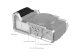 SmallRig 4136 Fujifilm X-T5 Uyumlu L Braket Gümüş Siyah
