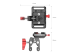 SmallRig 2989 Mandallı Mini V-Mount Batarya Plakası