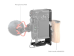 SmallRig 3984 Sony A7R V / A7 IV / A7S III Uyumlu Katlanır L Braket