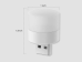 Arcury MUL01-B 6.500K USB LED Işık