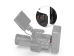 SmallRig MD2801B Mini V-Lock Montaj Kiti